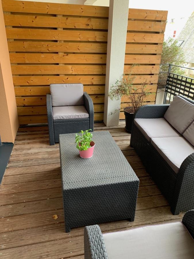 Appartement Centre Ville Avec Terrasse Et Parking Securise Rennes Luaran gambar